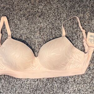 Soma Peach Floral Enbliss Wireless Bra
